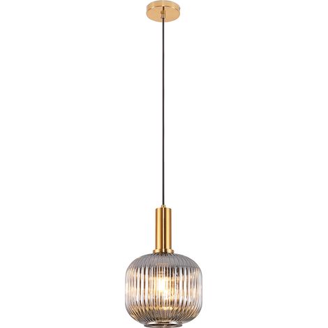 Lámpara de Techo Vintage - Lámpara Colgante de Cristal - Amelia