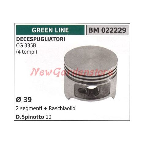 Pistone decespugliatore CG 335B 4 tempi  Ø 39mm GREENLINE 022229