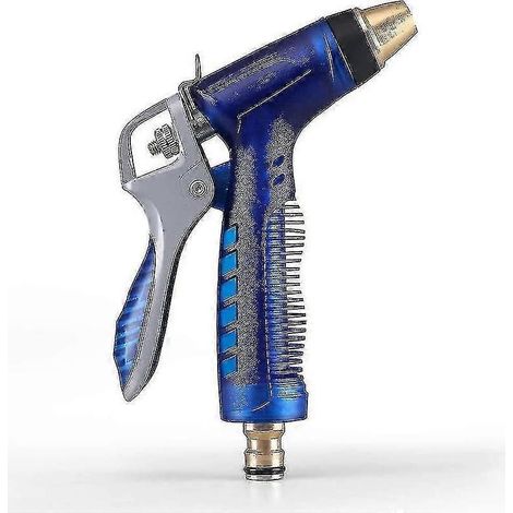 Adjustable spray gun brass high pressure for washing car and pet showering (1/5)