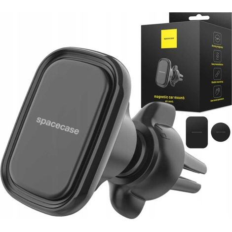 Soporte magnético para rejilla de ventilación de coche Spacecase SC08, negro (1/5)