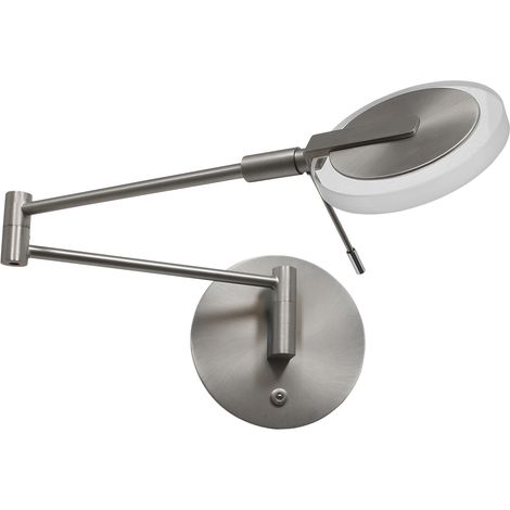 Steinhauer - aplique de pared - Turound - acero - vidrio metal - (1/4)