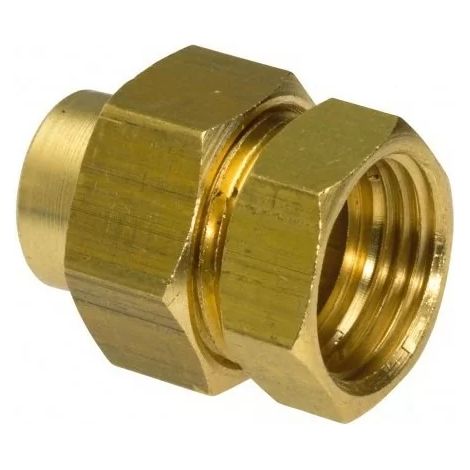 Thermador 340GC4240 - Raccordo diritto Ø42mm FF 1"1/2 - saldare/vitare
