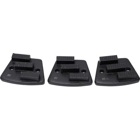 3 Meules Diamantées Trapézoïdales Béton Disque Abrasif Ventilé Dent Pointu 2 Trous (1/5)