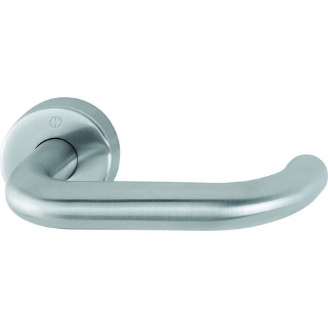 HOPPE® FH AP Drücker-Halbgarnitur ohne Schlüsselrosette Paris FS-E138/42H, Edelstahl, 11911585 (1/2)