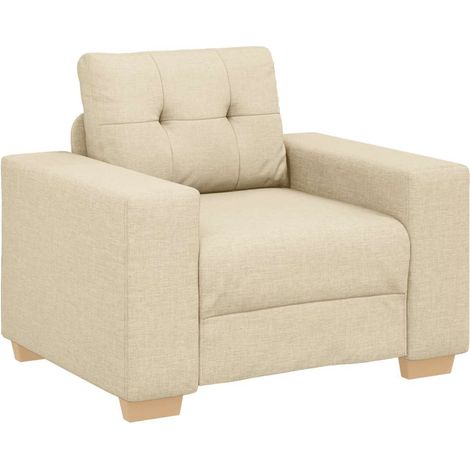 Maison Exclusive - Sofa-Sessel Creme 100x78x80 cm Stoff