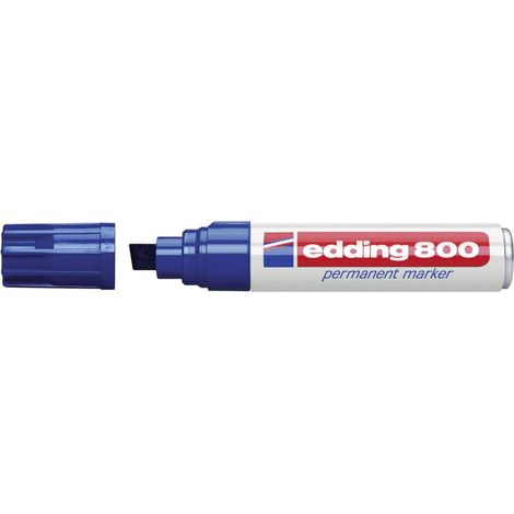 Edding Marcatore indelebile 4-800-1-1003 Blu resistente all'acqua: Sì