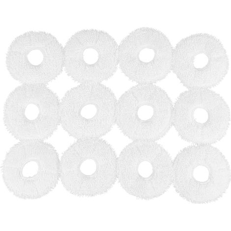 Lot de 12 lingettes de nettoyage pour robot laveur Yeedi (station de nettoyage automatique) - Pièces détachées pour aspirateur