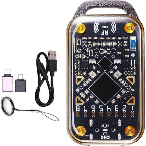 Lecteur de puces RFID Chameleon Ultra, émulateur de cartes à puce, duplicateur NFC, décodage de cartes à puce d'identification (125 kHz / 13,56 MHz). (1/5)