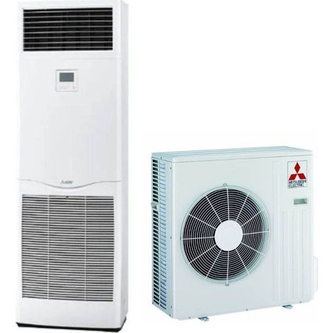 Mitsubishi Climatizzatore Monosplit a Colonna PSA-M125KA + PUZ-M125VKA2 43000 BTU Inverter R-32 Classe A