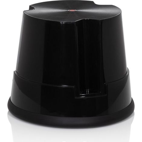 Tritthocker / Rollhocker klein TIO-S Kunststoff schwarz hjh OFFICE (1/5)