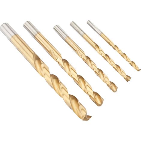Irwin Titan-Metallbohrer-Set. 5-teilig. 4,0, 5,0, 6,0, 8,0, 10,0 mm (1/4)