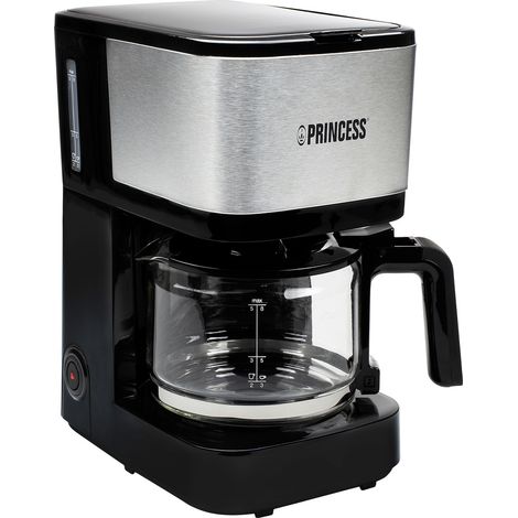 Princess 246030 Kaffeemaschine Schwarz, Silber Fassungsvermögen Tassen=8 (1/5)