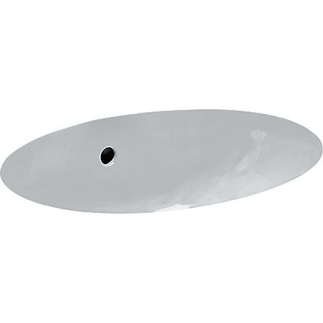 LAUFEN Birova lavabo encastré, par le bas, sans trou pour (1/3)