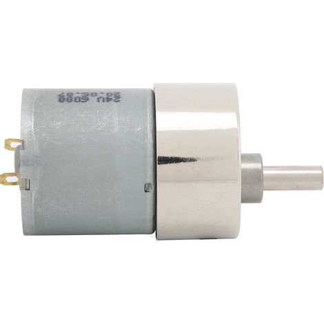Moteur à engrenage DC 24V XD37GB3530, couple élevé, basse vitesse 100 tr/min, avec support et régulateur pour applications industrielles