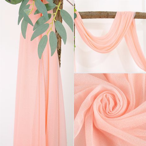 Rideaux pour arche de mariage, agencement de décoration de mariage, rideaux de fond pour arche (1/5)