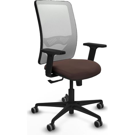 Bürostuhl piqueras y crespo Zulema weiß Mesh Kunstleder (1/2)