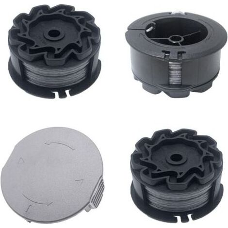 Bobines de rechange (lot de 3) pour UniversalGrassCut 18V-26/18V-260/18/18-26/18-260, pour F016800570 et 1600A01R5J (6 m, 1,6 mm). DEBUNS (1/5)
