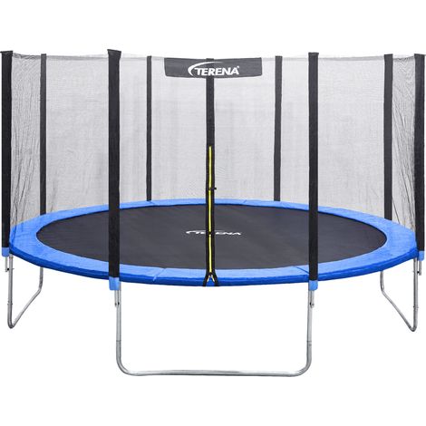 Terena Trampolin ø 430 cm mit Sicherheitsnetz  bis 150kg (1/5)