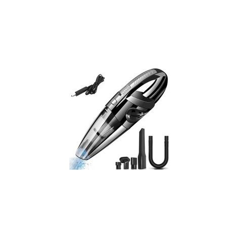 Aspirateur à main sans fil 120W – Puissance d'aspiration 6000 PA – Capacité 500 ml – Autonomie 30 min – Filtre HEPA lavable - 2200mAh (1/5)