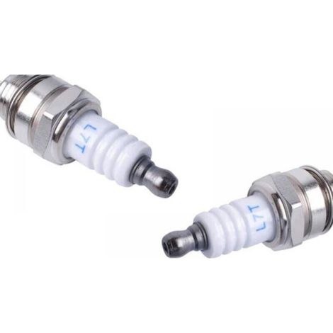 Bougie d'allumage L7T Tronçonneuse Tondeuse à gazon Petit Moteur Accessoire Pièces Compatible avec Hus-qvarna Rep NGK BP Étiquette (1/4)