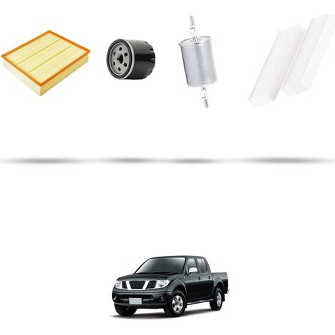 Kit tagliando 4 filtri compatibile con Nissan Navara (D40) 3.0 DCI 170kw Dal 2010 (1/5)