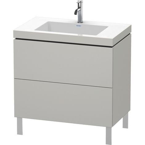 Duravit L-Cube conjunto en c vertical, 2 cajones, sin rebosadero,