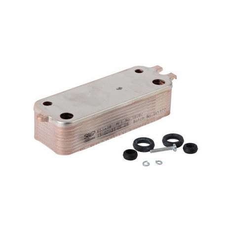 Diff – Échangeur thermique à plaques 24-6h – Compatible chaudières ELM Megalise et Bosch Thermotech – Performance optimisée pour gaz naturel et butane