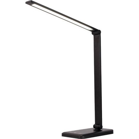 Lámpara de escritorio de 5 V y 380 lúmenes, agradable a la vista, lámpara de mesa flexible, sensor táctil, puerto de carga USB para ordenadores y smartphones Android. (1/5)