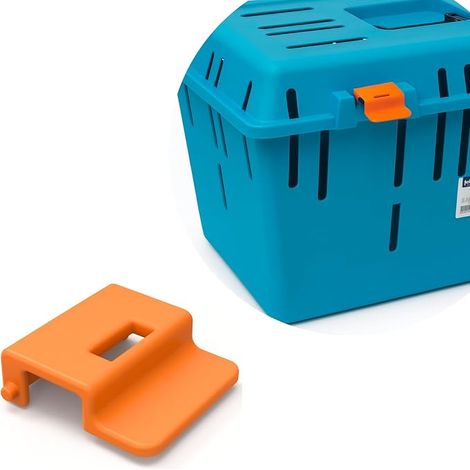 Clip de fermeture de rechange jaune compatible avec Pet Caddy I+II (1/3)