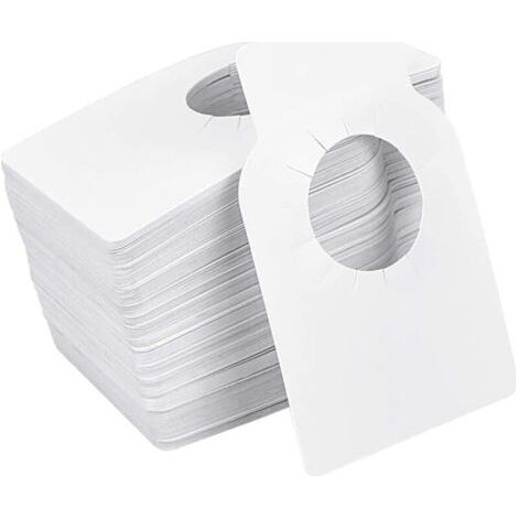 Étiquettes De Cave à Vin Étiquettes Réutilisables Vin Étiquettes De Bouteille De Vin Étiquettes Vierges Pvc Étiquette Cadeau Craft Plastique Pour Bouteille De Vin Et Caves Blanc 100 Pièces(5.7X8.9cm) (1/5)