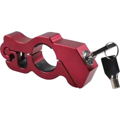 Verrou de poignée de moto professionnel, haute sécurité, Protection contre le vol automatique, guidon pour Scooter (1/5)