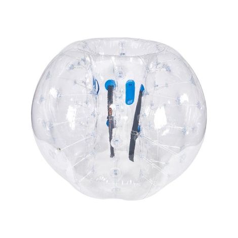 Aufblasbarer Bump Ball Bumper Stoßball 1 Stk. 1,5 m x 1,2 m, Menschlicher Kollisionsball, PVC-Körperblasen-Bounce-Ball für Outdoor-Aktivitäten, Transparenter Aufblasbarer Bumper Ball (1/5)