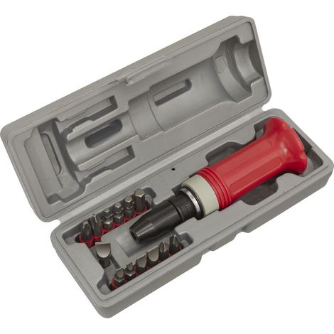 Sealey Impact Driver Set 15pc Protection Grip AK2081