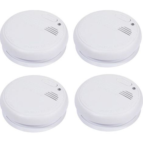 Vivanco SD 3-N Rilevatore di Fumo Bianco Pack 4 Unità
