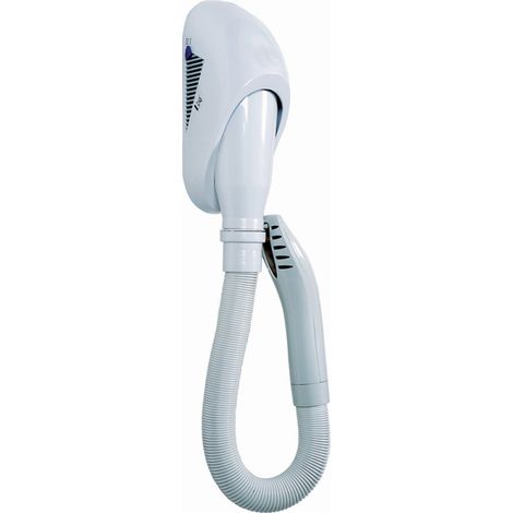 Sèche-cheveux électronique mural blanc - Diamond