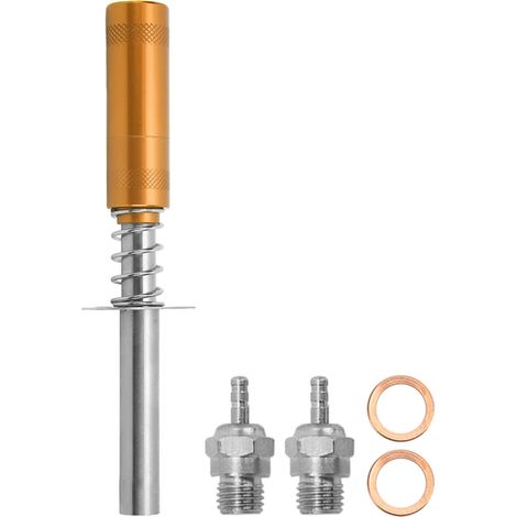 Bougie de préchauffage N3 pour démarreur de moteur RC, allumeur pour voiture et bateau à essence méthanol, moteur à huile RC Gold