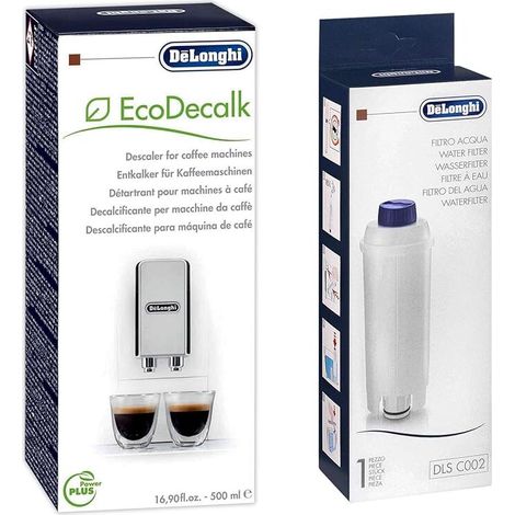 Multipack Delonghi 1x Ecodecalk SER3018 Entkalker + 1x DLS C002 Wasserfilter