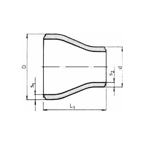 Konzent.Reduzierstück 114,3X88,9mm - 80139242 von Buderus