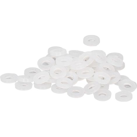 Kit de Rondelles Isolantes M8 en Nylon, Assortiment de Tailles pour Applications Électriques