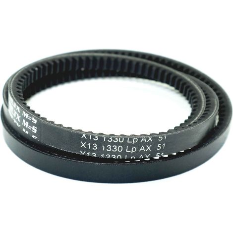 Courroie type trapézoïdale crantée AX51