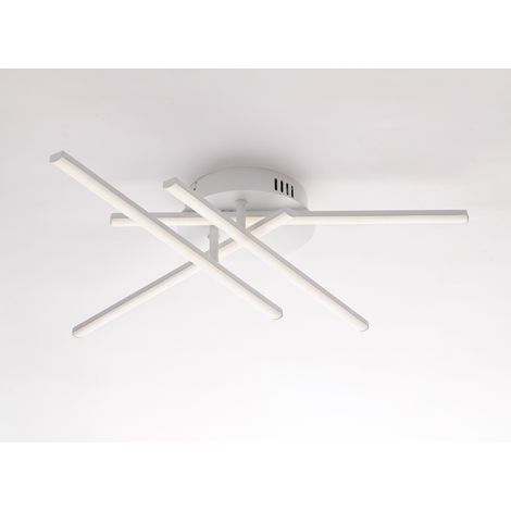 Plafoniera Moderna Mikado Led Integrato 40 W Orientabile E Telecomando (1/4)