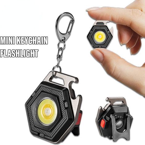 Ultrahelle LED-Taschenlampe, USB-aufladbar, ideal zum Campen, wasserdicht. Perfektes Geschenk.