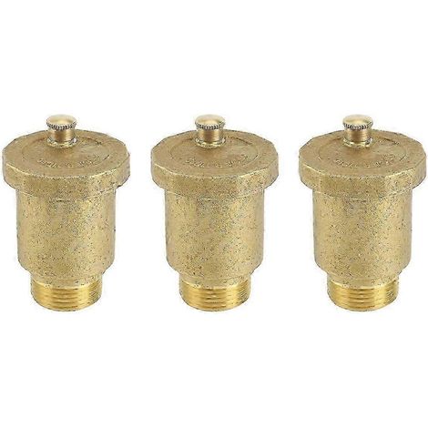 Valve de purge d'air automatique en laiton, filetage mâle 3/4 pouce, pour chauffe-eau solaire (1/5)
