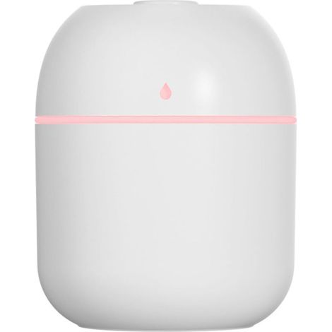Petit diffuseur d'huile pour bureau à domicile Fonctionnement silencieux 220 ml Humidificateur avec veilleuse Diffuseur d'huiles essentielles électriques durables (1/5)