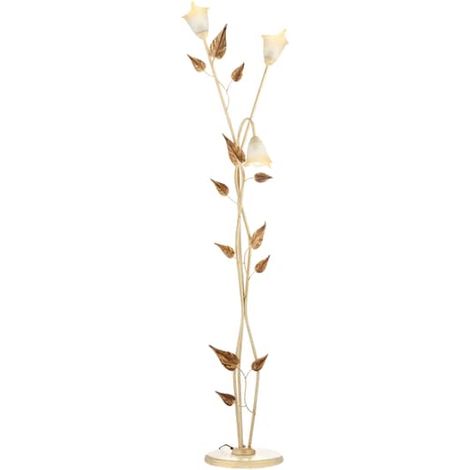 [NEUWERTIG] B-Ware Euluna Stehleuchte Vanda Florentiner Stil Elfenbein Stehlampe Standleuchte Lampe