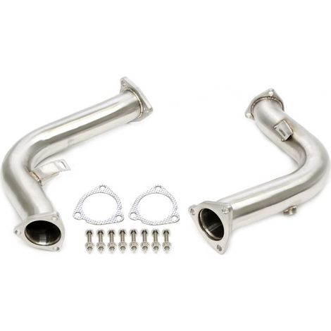Downpipe Echappement Inox Audi A8 3.0TFSI Quattro D4 de 2010 a 2018-41150044 (1/2)