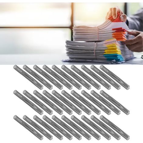 Bindung für 30 A4-Blätter, Rückendurchmesser 29 mm, 48 Zähne, Verhältnis 4:1, Bindekapazität 260 Blatt, Spiralbindung. (1/5)