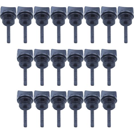 Baguette de mesure d'huile pour moteur Honda GX120 GX140 GX160 GX200 tondeuses à gazon 15600-ZE1-003, 20 X baguette de mesure d'huile (1/5)