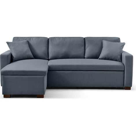 Sofá Cama Esquinero De 3 Plazas Chaise Loungue Gris (1/3)