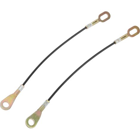 Jeu de 2 câbles de hayon arrière pour camionnette Mazda B2300 (1994-2010), remplacement robuste, fixation de benne, accessoire pick-up, câble stabilisateur. (1/5)